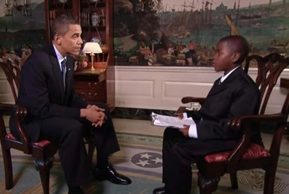 ११ वर्षको उमेरमा ओबामासँग अन्तरवार्ता लिएका बाल पत्रकारको निधन