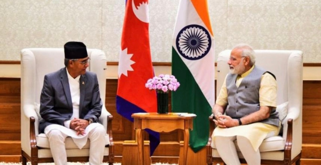 प्रधानमन्त्री देउवा र भारतीय समकक्षी मोदीबीच स्कटल्याण्डमा भेटवार्ता हुँदै