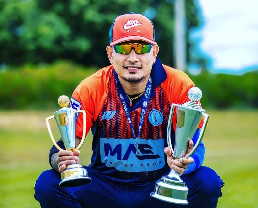 पोर्चुगलको राष्ट्रिय क्रिकेट टीममा पहिलो पटक नेपाली खेलाडी थापा समावेश, को हुन् उनी ?