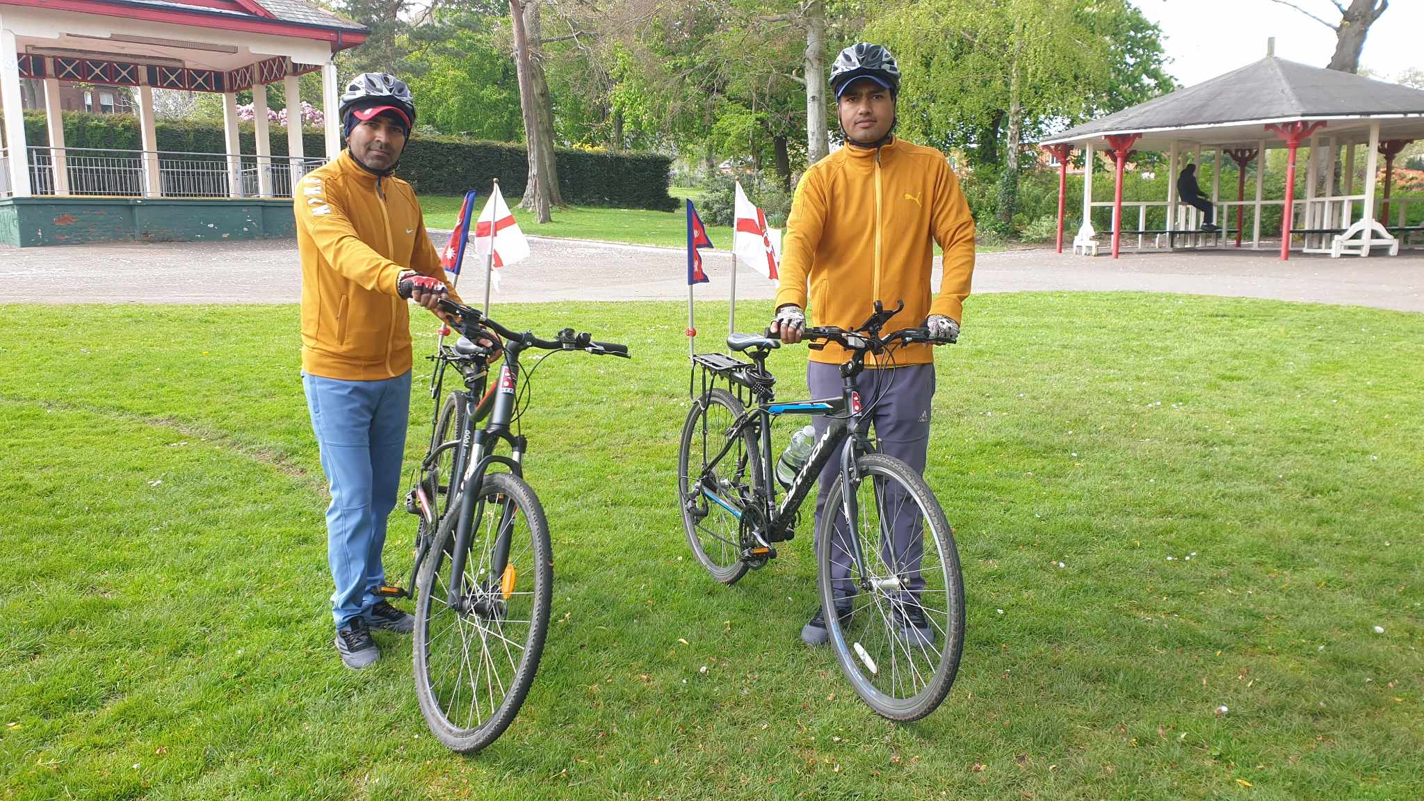 नेपाल गौरव र पहिचान संसारमा फैलाउन दुई विश्व साइकल यात्री सोमबार पोर्चुगल आउँदै