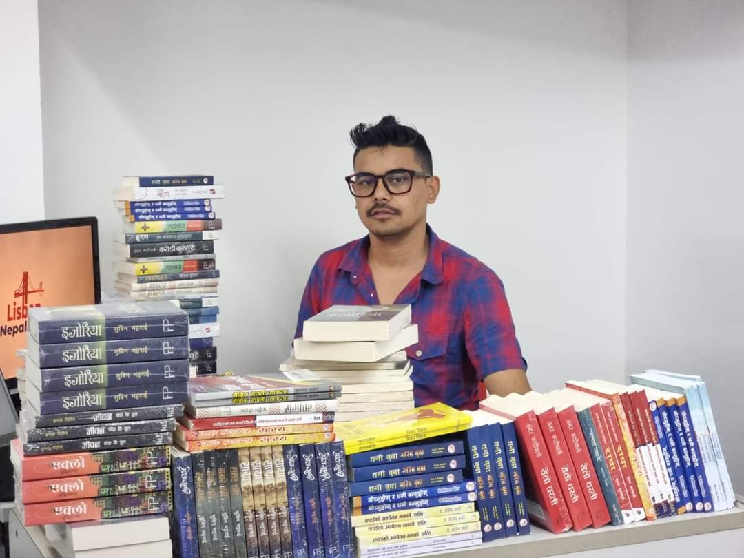अब लिस्बनमा पाइन्छ नेपाली लेखकका उत्कृष्ट पुस्तकहरु, संचालनमा आयो नेपाली बुक हाउस