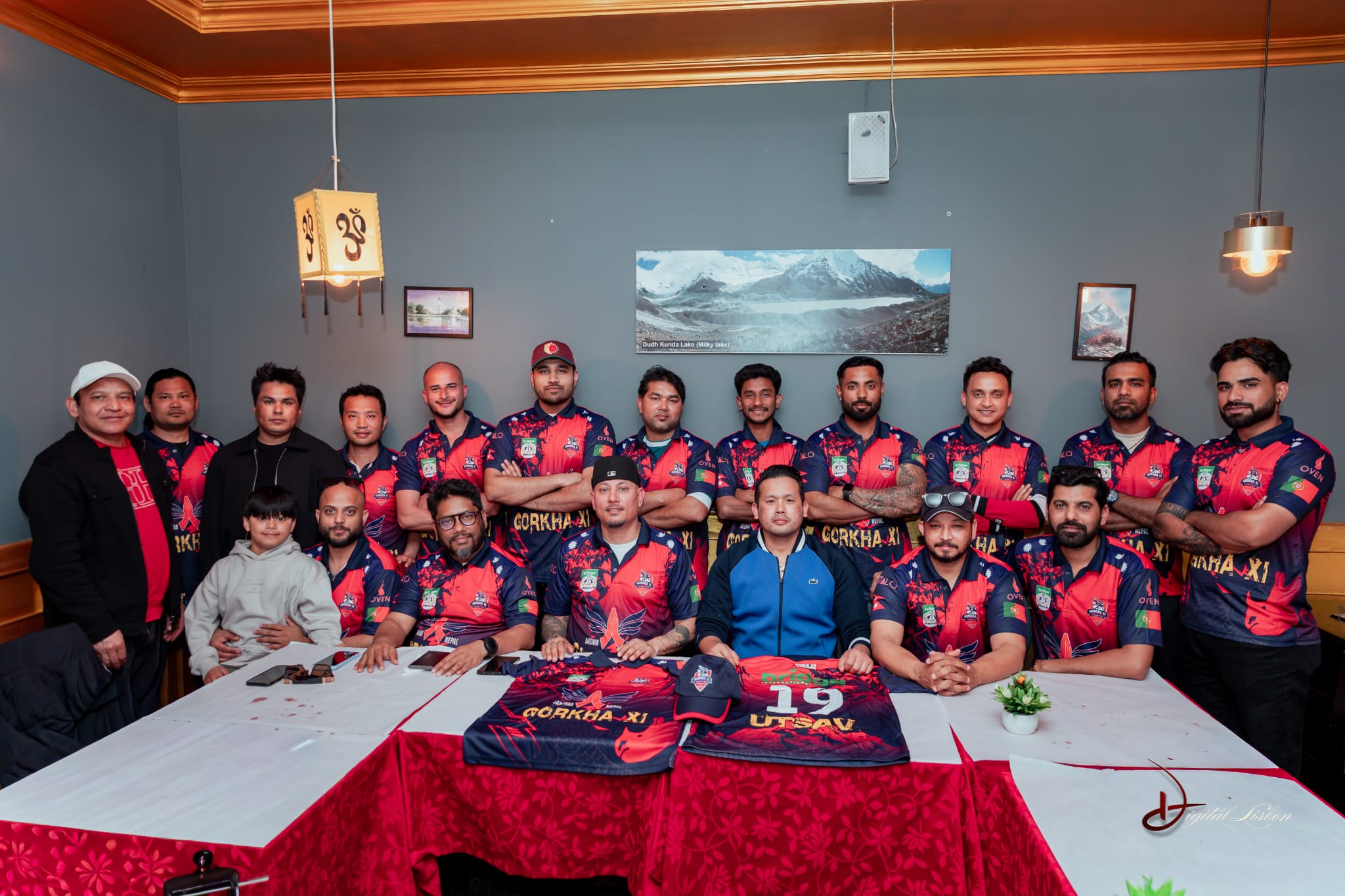 गोर्खा-११ क्रिकेट क्लबको जर्सी सार्वजनिक, पोर्चुगलको राष्ट्रिय लिगमा प्रतिस्पर्धा गर्दै